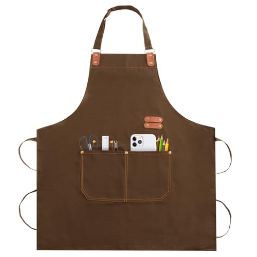 Apron for Men Women (Lightbrown)