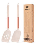 Pack of 2 Silicone Solid Turner (Rose Gold Khaki)