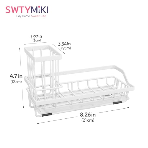 Sink Caddy Sponge Holder (White / Medium)