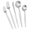 Matte Silverware Set (Matte Silver)