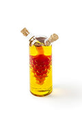 7050 Run Grape Motif Oil and Vinegar Cruet Dispenser Bottle (Grape Motif)