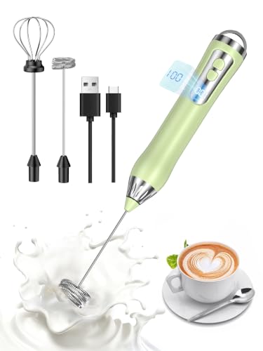 Rechargeable Milk Frother (Green)