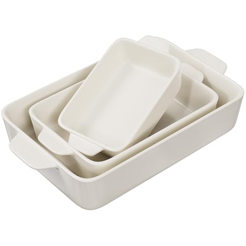Ceramic Bakeware Set (Cream)
