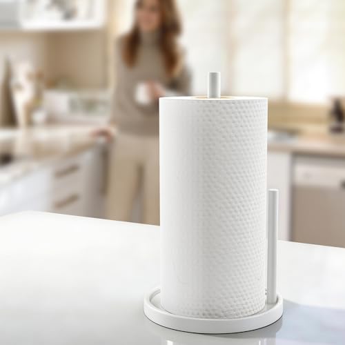 Paper Towel Holder Countertop (White)
