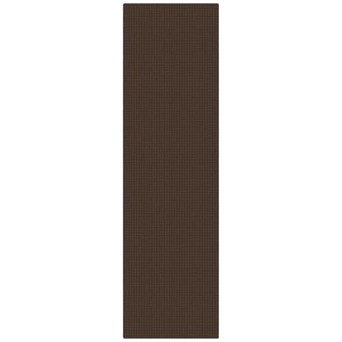 Woven 2x7 Washable Kitchen Runner Rug (Brown/Dark Brown / 2' x 7' (Runner))