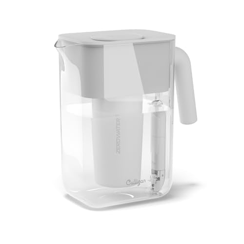 ZeroWater 12 Cup Pitcher Water Filter Removes PFAS (12-Cup)