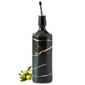 Ceramic Olive Oil Dispenser Bottle (black)