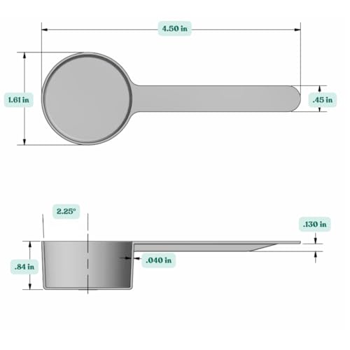 1.5 Tablespoon (23 mL | 1 1/2 Tablespoon)