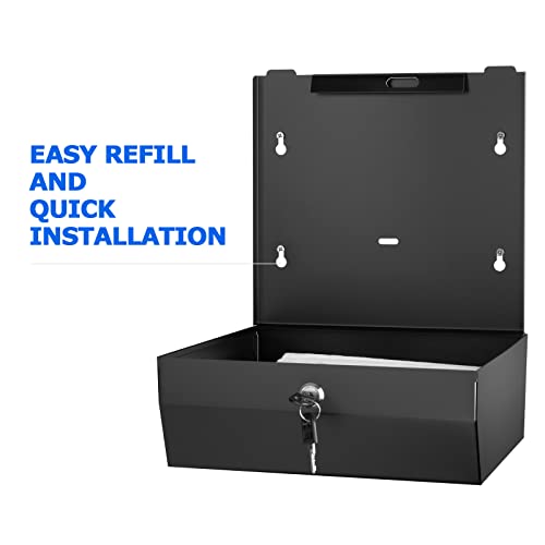 Commercial Paper Towel Dispenser Wall Mount (Bk-40-black)