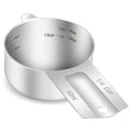 1PCS 1/4Cup (60ml, 2oz) Measuring Cup, Etched Inner Scale Measure Scoop (1/4Cup)