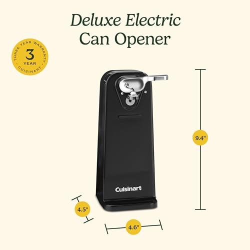 Electric Can Opener (Black / Black / Can Opener)