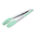 12 Inch Long Silicone Tongs (Pistachio / 12inch)