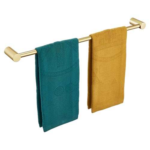 Bathroom Towel Rack Wall Mounted 24 (Brushed Gold / 24-Inch)