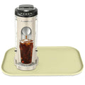 Silicone Coffee Maker Mat with Lip for Countertops 17.4''x10.6'' Sage Green (Sage Green / 17.4'' x 10.6'')