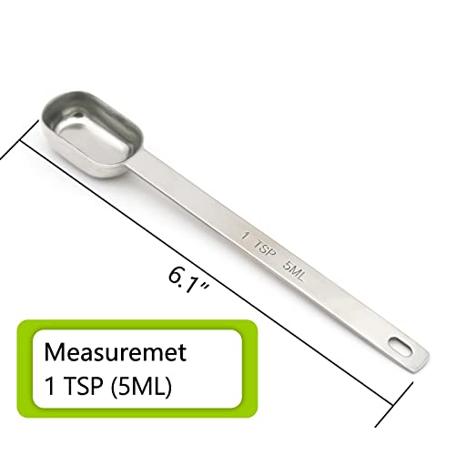 3PCS 1TSP 5ML (1tsp|1/3tbsp|5ml|1/6oz)