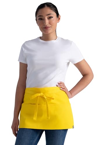 Unisex Waitress Apron (Lemon)