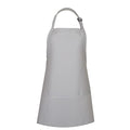 Delta Plus Original Three Pocket Bib Apron (One Size / Silver)