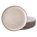Ceramic Plates Set of 6 (Cappuccino / 8.5 Inch)