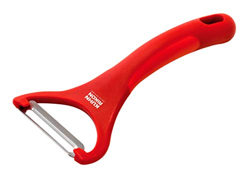 Serrated Piranha “Y” Peeler 6.25” Red (Red)