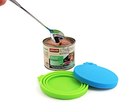 Pet Food Can Lids (Blue/Green 2)