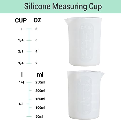 250ml Silicone Measuring Cups (Large-250ml*4)
