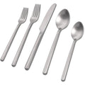30 Pieces Silverware Set (30 Piece / Matte Silver)