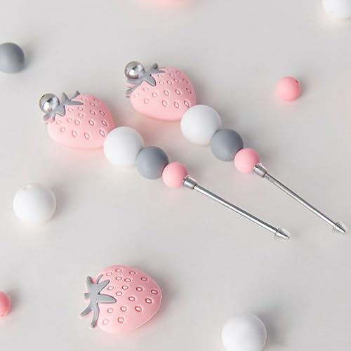 Icing Pin Scriber Needle for Cake Decorating Strawberry Beaded Cookie Decoration Pin Professional Sugar Stir Pin for Baker