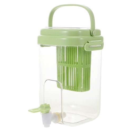 Drink Dispenser for Fridge with Filter Screen (Green)