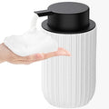 Ceramic Foaming Soap Dispenser (White-1pack)
