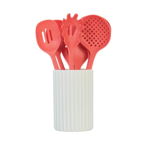 Kitchen Utensils Set (8-piece Set / Rust)