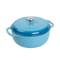 Essential Enamel Cast Iron Dutch Oven (Cornflower Blue)