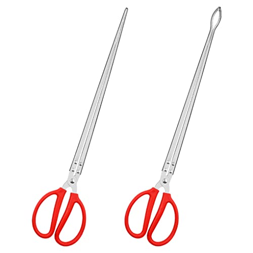 Stainless Steel Crabbing Tongs for Live Crabs Eels (Mixed-2pack)