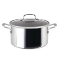 C1 Series Clad Stainless Steel with ScratchDefense Technology Cookware Nonstick Induction Stockpot with Lid (8 Quart)