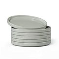 7.9 Inch Ceramic Dinner Plates (Mist Green / 7.9'')