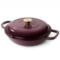 Vintage Style 3 Quart Enameled Cast Iron Braiser (Fig)