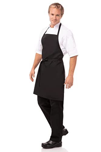 Unisex Bib Apron (Black)