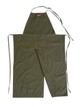 OLIVE GREEN the original split apron for potters (Olive Green)