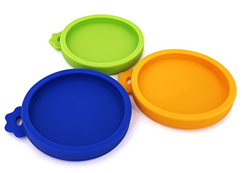 3 Pack Cat Food Can Lids
