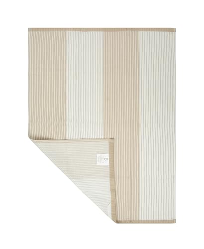 Premium Kitchen Towels 6 Pack 100% Cotton (Tan / Kitchen Towels - Flat Woven (6 Pack))