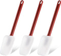 Silicone Rubber Spatula and Spoon Rubber Spatula Set of 3 (3 Spoonula 16 Inches)
