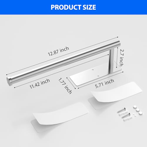Paper Towel Holder Under Cabinet (Sliver-2 Pack / 1 Pack)