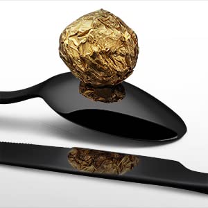Black Silverware Set (40 Piece / Black)