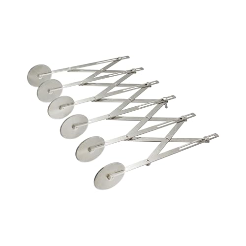 6 Wheel Stainless Steel Adjustable Dough Divider (6 Wheel)