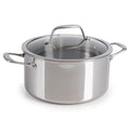Pro Tri Ply Stainless Steel 6 qt Dutch Oven Pot with Lid (Dutch Oven / 6-Quart)