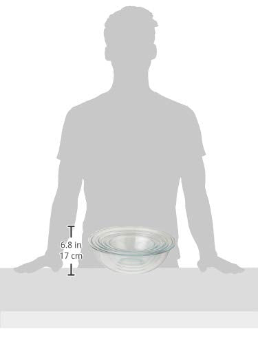 Smart Essentials Mixing Bowl Set Including Locking Lids (8 piece set)