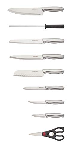 15 Piece Kitchen Knife Block Set (Graphite)