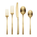 Beacon Gold Satin 20 (Gold Beacon Satin / 20-Piece Flatware Set)