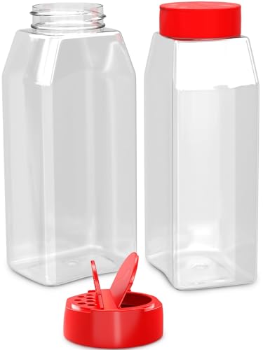 Large Seasoning Shaker Set of 2 (Red)
