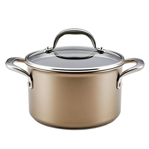 Ascend Hard Anodized Nonstick Saucepan (Saucepan (4 Quart))