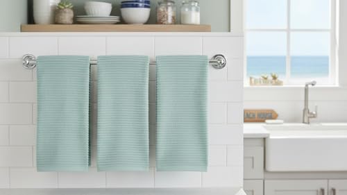 Seafoam Sage Aqua Green Kitchen Dish Towels (Seafoam)